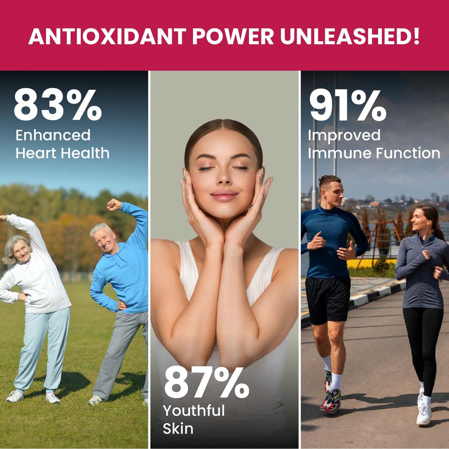 Vlado's Himalayan Organics Resveratrol 255mg with Grape Seed Extract Supplement | Support Heart And Skin Health | Powerful Anti-oxidant for Anti-Ageing - 60 Veg Capsules