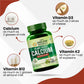 Vlado's Himalayan Organics Plant Based Calcium 650mg Supplement For Better Absorption | Healthy Bones And Heart | Recovery And Joint Support  - 60 Veg Tablets