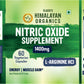 Vlado's Himalayan Organics Nitric Oxide 1400mg With L-Arginine HCI Caffeine Supplement | Good For Muscle Growth, Stamina, Recovery, Immune Booster & Energy- 60 Veg Capsules
