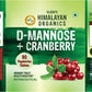 Vlado's Himalayan Organics D-MANNOSE + CRANBERRY Antioxidant Rich Supplement for Kidney Health & Urinary Tract Infection - 90 Tablets