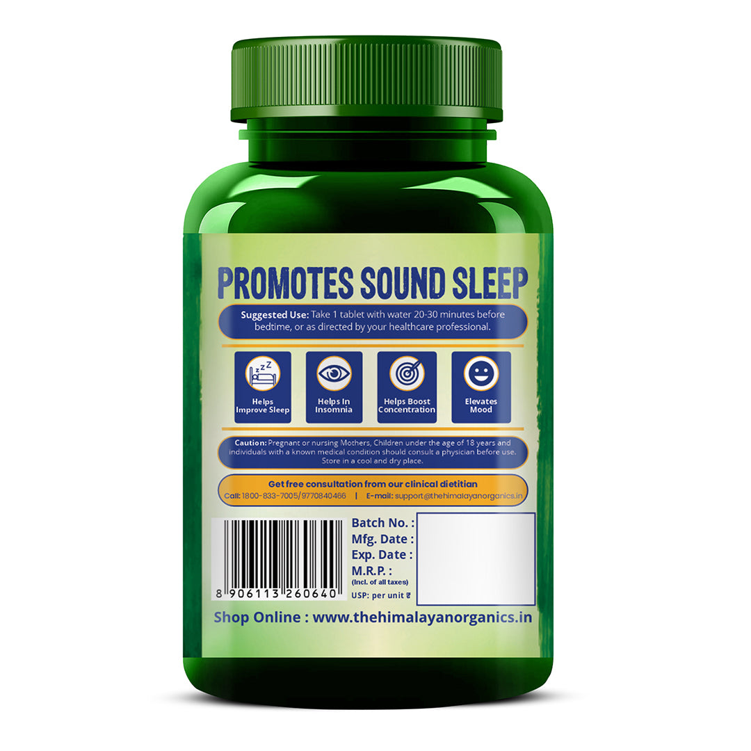 Vlado's Himalayan Organics Melatonin 10mg (Healthy Sleep Cycle) - 120 Veg Tabs
