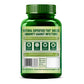 Vlado's Himalayan Organics Spirulina 2000mg Supplement | Green Food For Good Health Weight Management And Immunity Booster | Helps In Healthy Heart - 60 Veg Capsules