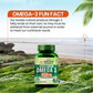 Vlado's Himalayan Organics Vegetarian Omega 3 - 1120 MG Supplement | 3X Strength | Veg DHA | Vegetarian Omega 3 | Algal DHA | Plant Based | No Fish oil Used I Healthy Heart, Joints & Eyes I Omega Capsules for Men & Women- 60 Veg Capsules