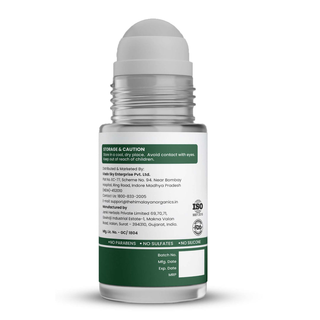 Vlado's Himalayan Organics 20% Urea Foot Cream Roll On 50ml | For Dry & Cracked Foot Skin | Helps Repair and Moisturise Cracked Heels