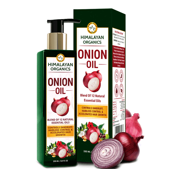 Himalayan Organics Onion Hair Oil Control Hair Fall - 250ml