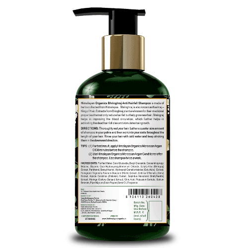 Himalayan Organics Bhringraj Shampoo for Hair Fall Control