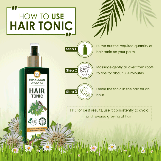 How To Use Hair Tonic | Himalayan Organics