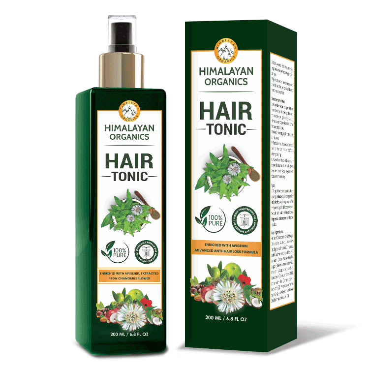 Himalayan Organics Hair Tonic To Delay Grey Hair - 200ml
