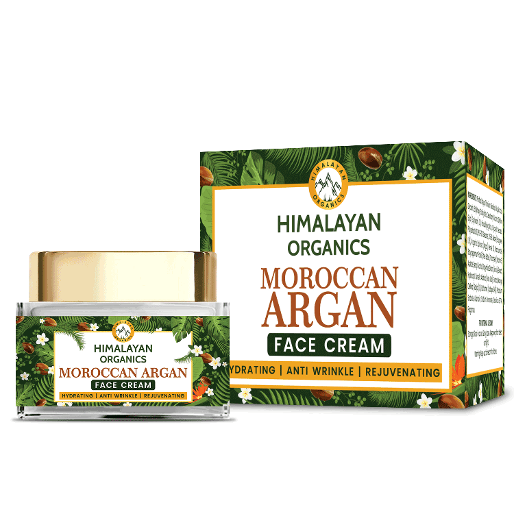 Himalayan Organics Moroccan Argan Oil Face Cream | 50ml