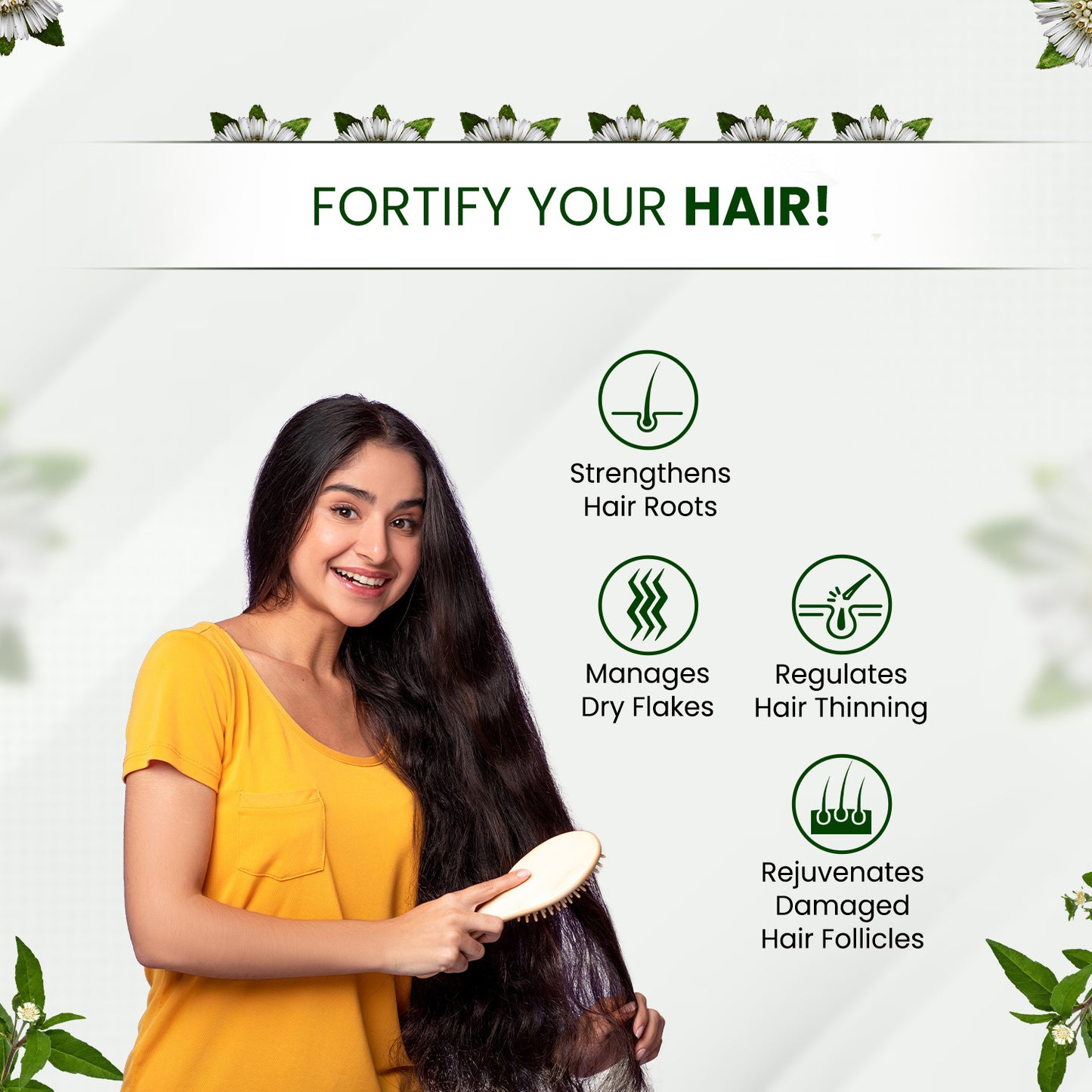 Himalayan Organics Bhringraj Oil - Controls Hair Fall - Promotes Hair Growth - 200ml