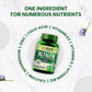 Himalayan Organics Alfalfa Calcium Citrate Malate 1200mg with Vitamin D, k2, Mk7, B12, Zinc & Magnesium - 120 Veg Tablets