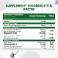 Himalayan Organics Alfalfa Calcium Citrate Malate 1200mg with Vitamin D, k2, Mk7, B12, Zinc & Magnesium - 120 Veg Tablets