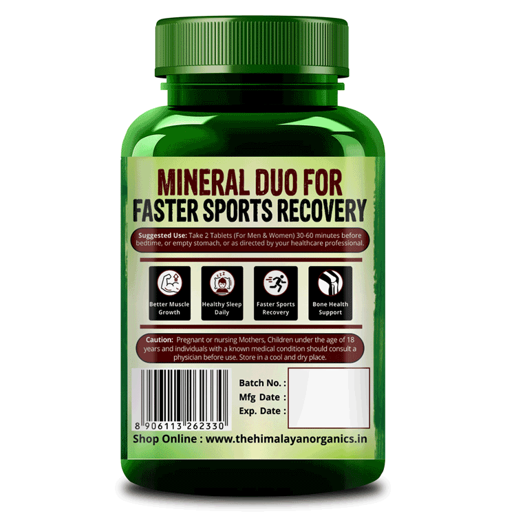 The ZMA Supplement for PostSport Recovery Himalayan Organics The