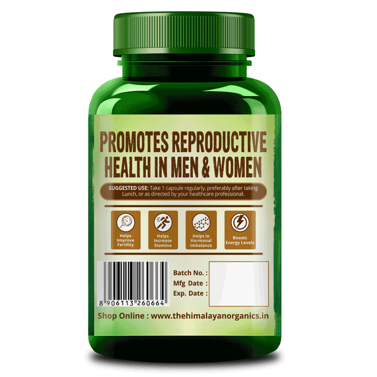 Himalayan Organics Maca Root Promotes Reproductive Health In Men & Women
