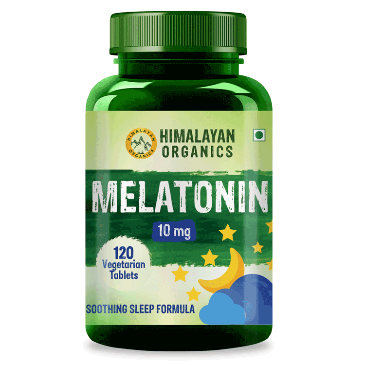 Himalayan Organics Melatonin 10mg Soothing Sleep Formula
