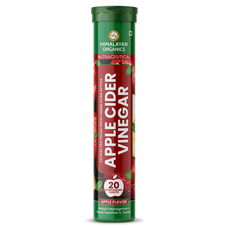 Himalayan Organics Apple Cider Vinegar - 20 Effervescent tablet