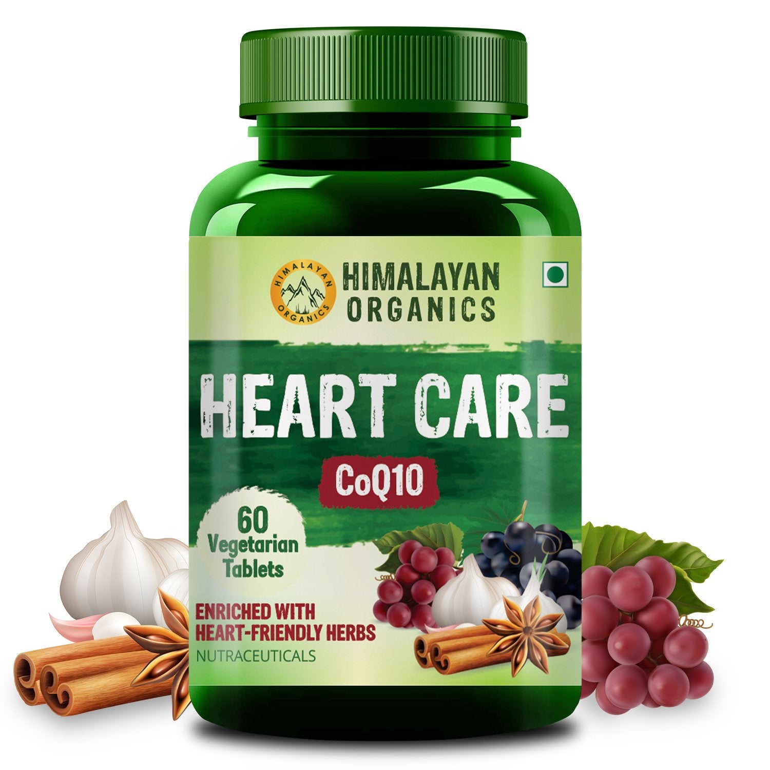 Himalayan Organics Heart Care with Hearth Friendly Herbs