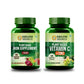 Himalayan Organics Combo Pack of Plant Based Iron Supplement & Plant Based Vitamin C with Zinc