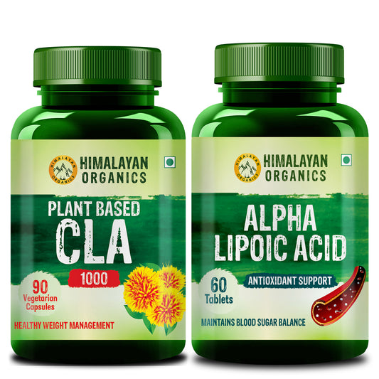 Himalayan Organics Combo Pack Alpha Lipoic & Plant Based CLA