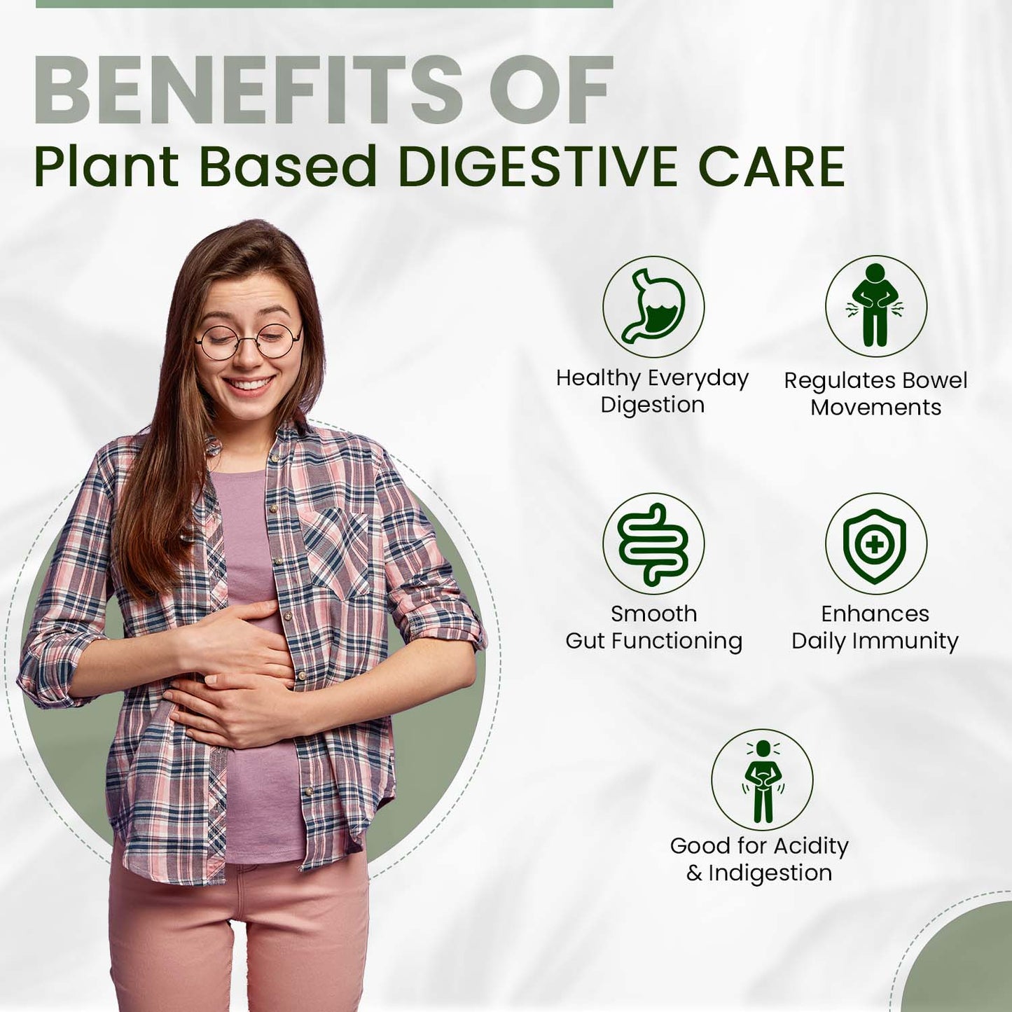 Vlado's Himalayan Organics Plant Based Digestive Care 500 Per Serve 60 Veg Capsules