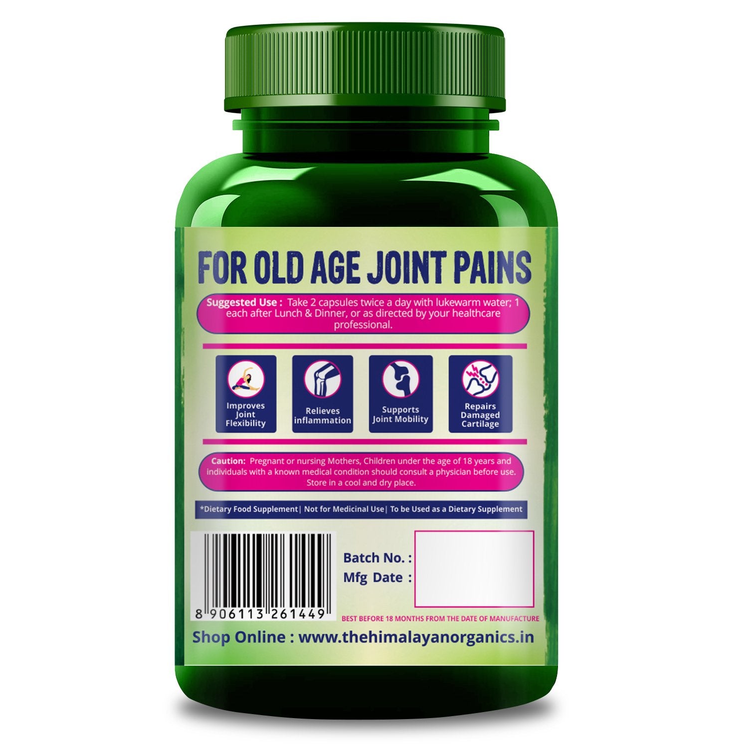 Himalayan Organics Joint Support for Old Age Joint Pains