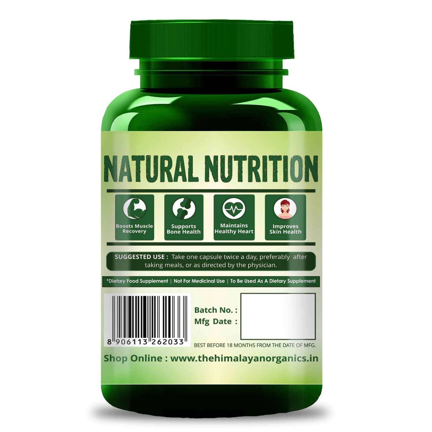 Himalayan Organics Omega 3 6 9 Natural Nutrition 