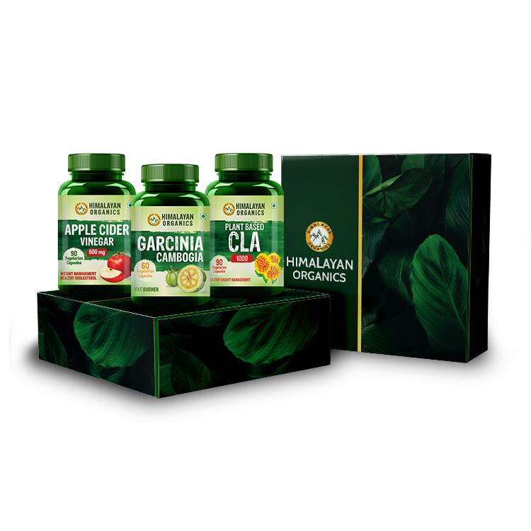  Combo Pack of Plant Based CLA, Garcinia Cambogia & Apple Cider Vinegar for Weight Management